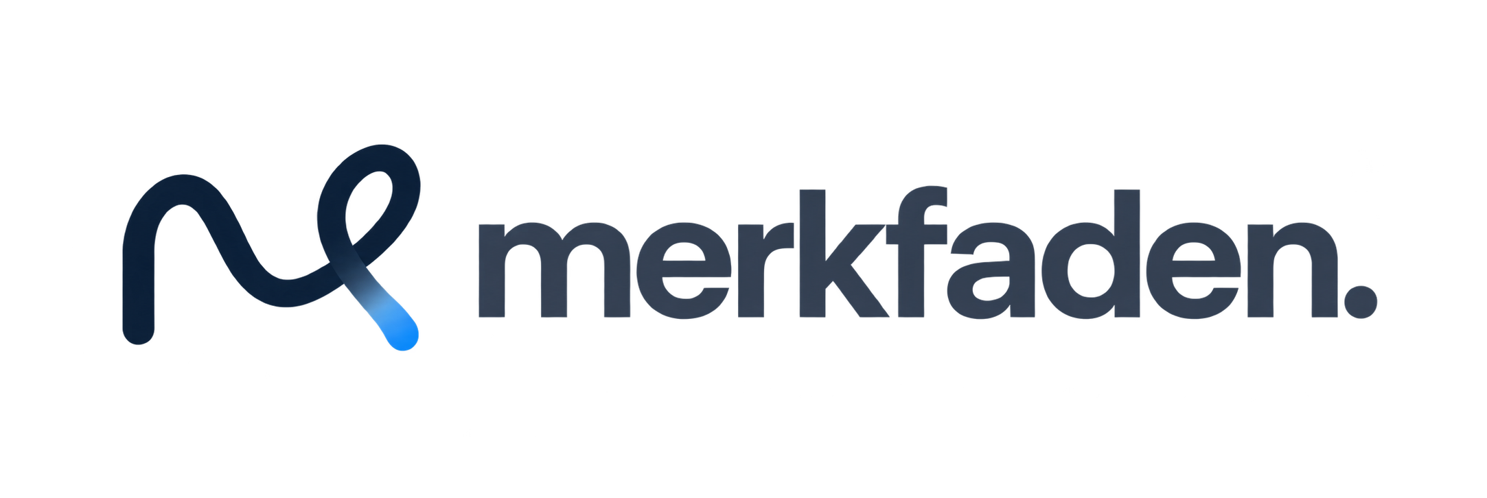 Merkfaden – Fadenschlaufe und Wortmarke